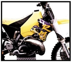 Clarke Suzuki RM250 Gas Tank (1996-2000)