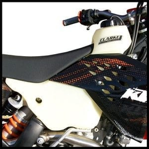 Clarke KTM 4 STROKES 450/505/530 Gas Tank (2008-2011)