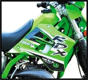 Clarke Kawasaki KDX200/KDX220 Gas Tank (1997-2007)