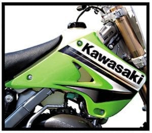 Clarke Kawasaki KX125/KX250 Gas Tank