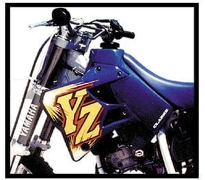 Clarke Yamaha YZ125/YZ250 3.1 GAL Gas Tank (1996-2001)