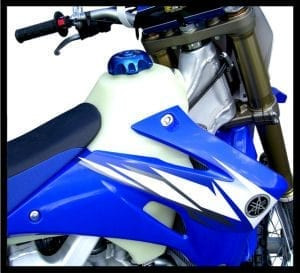 Clarke Yamaha YZ250F/YZ450F 2.6 GAL Gas Tank (2006-2009)