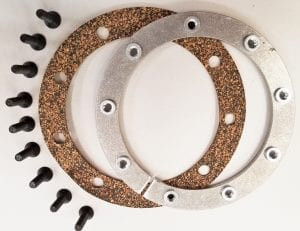 1504 BACK UP RING, SCREWS, GASKET ASSY (MUST use to mount DBF)