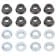 BOLT Lug-Locks: Silver or Black #B2401-