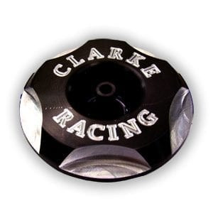 Clarke Low-Profile Anodized Billet Caps # 1292-ABS (internal thread)