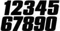 Dirt Digit 4” Extreme Motosport Numbers
