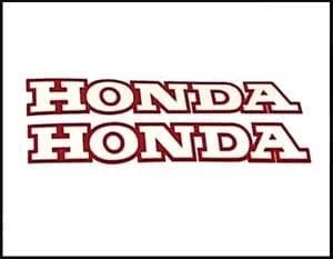 S-19 Honda Plain Red Straight