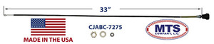 JEEP CJ5 1972-1975 31" AIR BOX CABLE W/ TWIST LOCK