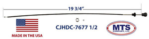JEEP CJ5 1976-1977 1/2 HEATER DUCT CABLE W/ TWIST LOCK