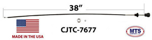 JEEP CJ5 1976-1977 1/2 TEMP. CONTROL CABLE W/ TWIST LOCK