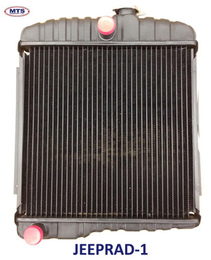 JEEP CJ5,6/DJ5,6 1955-1973 RADIATOR FOR 134 C.I., 4 CYL. REPLACES # 908028