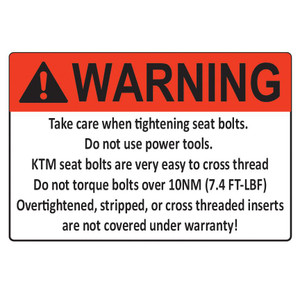 Seat Concepts Comfort Seat - KTM SX/XCF XCW/EXC-F SX/SXF/XCF/XC (2015-2019)