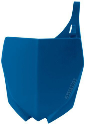 Acerbis Front Plate Yam Blu - Yamaha YZ450F (2010-2017) / Yamaha YZ250F (2010-2018) / Yamaha YZ250FX (2015-2018) / Yamaha YZ125/YZ250 (2015-2021) / Yamaha YZ450FX (2016-2018)