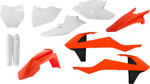 Acerbis Full Plastic Kit - KTM 125 SX/150 SX/250 SX/250 SX-F/250 XC/250 XC-F/300 XC/350 SX-F/350 XC-F/450 SX-F/450 XC-F (2016-2018)