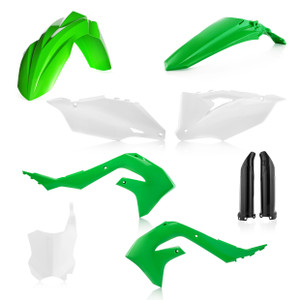 Acerbis Full Plastic Kit - Kawasaki KX450F (2019-2023) / Kawasaki KX450X (2021-2023) / Kawasaki KX250F/KX250X (2021-2024)
