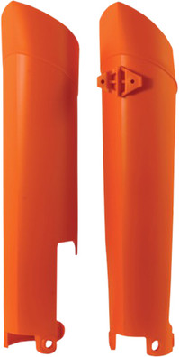Acerbis Lower Fork Cover Set - KTM 144 Sx/250 EXC/300 EXC (2008) / KTM 125 Exc/200 Xc/505 Sx-F/505 Xc-F (2008-2009) / KTM 530 XC-W 4-Stroke (2008-2011) / KTM 530 EXC-R 4-Stroke (2008-2012)