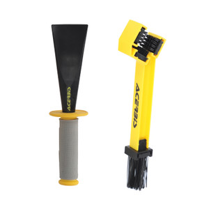 Acerbis Mud Scraper/Brush Combo Kit