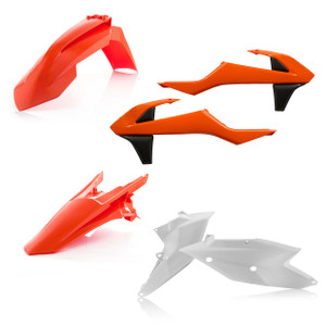 Acerbis Plastic Kit - KTM 125 SX/150 SX/250 SX-F/250 XC-F/350 SX-F/350 XC-F/450 SX-F/450 XC-F (2016-2018) / KTM 250 SX/250 XC/300 XC (2017-2018)