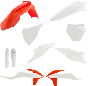 Acerbis Plastic Kit - KTM 250 XC/300 XC (2019) / KTM 125 SX/150 SX/250 SX (2019-2022) / KTM 250 XC TPi/300 XC TPi (2020-2022) / KTM 125 XC (2021-2022)