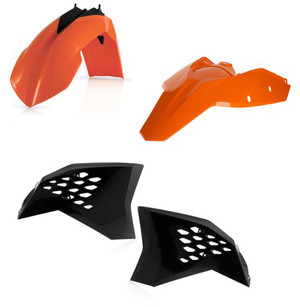 Acerbis Plastic Kit - KTM 450 EXC-R 4-Stroke/530 EXC-R 4-Stroke (2008-2011)