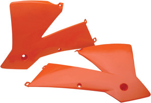 Acerbis Radiator Shroud - KTM 380 Sx/400 SX 4-Stroke/520 SX 4-Stroke (2001-2002) / KTM 125 SX/250 SX (2001-2004) / KTM 200 Mxc/250 MXC (2003)