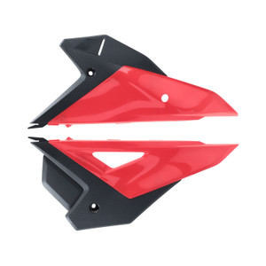 Acerbis Side Panels- Upper+Lower Crf Red/Black - Honda CRF250R/CRF250RX/CRF450R/CRF450RX (2025-2026)