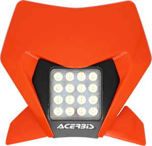 Acerbis VSL LED Headlight - KTM 350 EXC-F/500 EXC-F (2024-2025) / KTM 125 Exc/250 EXC/250 EXC-F/300 EXC/450 EXC-F (2025)