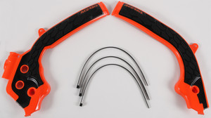 Acerbis X-Grip Frame Guard - KTM 125 SX/150 SX/250 SX/250 SX-F/250 XC/250 XC-F/300 XC/350 SX-F/350 XC-F/450 SX-F/450 XC-F (2016-2018) / KTM 125 XC-W/250 EXC/300 EXC (2017)