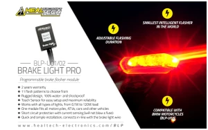 HealTech Brake Light Pro – Brake Light Flasher Module (BLP)