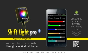 HealTech ShiftLight Pro – Programmable Shift Point Assistant (SLP)