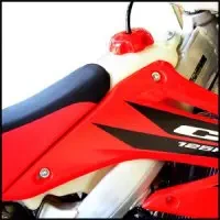 Clarke Stock Gas Tank W/ Low Profile Cap - Honda CR 125R (2002-2007) / CR250R (2002-2008)