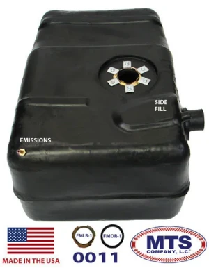 MTS 18 Gal Gas Tank - Jeep Gladiator/J-Series "Side Fill" (1963-1977)