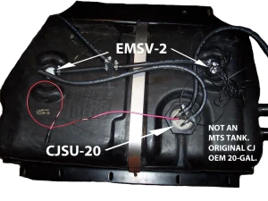 MTS Emission Valve, With Grommet - Jeep CJ/Cherokee/Wagoneer/Wrangler YJ