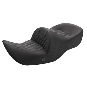 Saddlemen Road Sofa Lattice Stitch Heated Seat - Honda GL1800 Gold Wing (2001-2010)