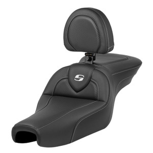 Saddlemen Road Sofa Seat - Harley-Davidson Sportster 3.3 Gal Tank/Forty-Eight (2004-2022)