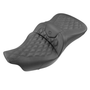Saddlemen Road Sofa Lattice Stitch Seat - Harley-Davidson FLHR/FLHT/FLHX/FLTR Touring (2008-2025)