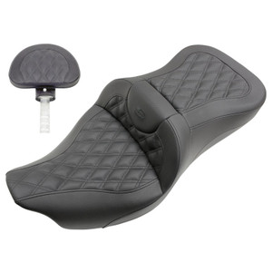 Saddlemen Road Sofa Lattice Stitch Seat - Harley-Davidson FLHR/FLHT/FLHX/FLTR Touring (2008-2025)
