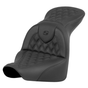 Saddlemen Road Sofa Lattice Stitch Seat - Harley-Davidson Fat Boy FLFB/FLFBS/Breakout (2018-2026)