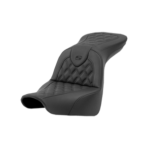 Saddlemen Road Sofa Lattice Stitch Seat - Harley-Davidson Low Rider FXLR/FXLRS/FXLRST/Sport Glide FLSB (2018-2026)