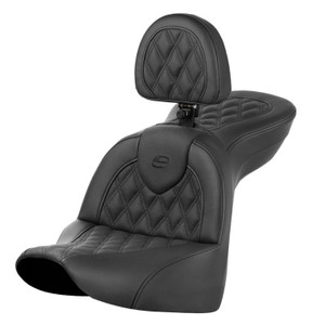 Saddlemen Road Sofa Lattice Stitch Seat - Harley-Davidson Breakout FXBR/FXBRS (2018-2022)