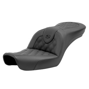 Saddlemen Road Sofa Lattice Stitch Seat - Harley-Davidson FXD Dyna (1996-2003)