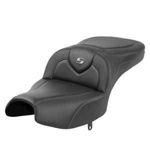 Saddlemen Road Sofa Carbon Fiber Look Seat - Indian Pursuit/Roadmaster PowerPlus (2022-2026)