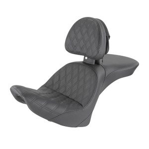 Saddlemen Explorer Lattice Stitch Seat - Harley-Davidson FLSTC Heritage Softail Classic (2006-2017)