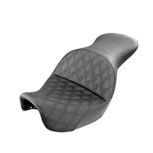 Saddlemen Explorer Lattice Stitch Seat - Harley-Davidson FXD/FXDWG/FLD Dyna (2006-2017)
