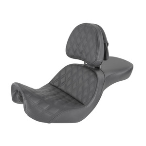 Saddlemen Explorer Lattice Stitch Seat - Harley-Davidson FXD/FXDWG/FLD Dyna (2006-2017)