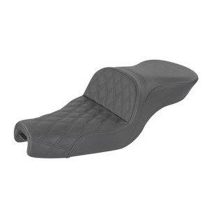 Saddlemen Explorer Lattice Stitch Seat - Harley-Davidson XL Sportster 4.5 Gal Tank (2004-2020)