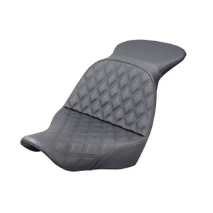 Saddlemen Explorer Lattice Stitch Seat - Harley-Davidson Low Rider FXLR/FXLRS/FXLRST/Sport Glide FLSB (2018-2026)