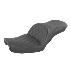 Saddlemen Explorer Lattice Stitch Seat - Harley-Davidson FXD Dyna (1996-2003)
