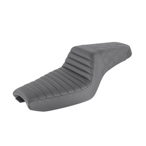 Saddlemen Step-Up Tuck & Roll and Lattice Stitch Seat - Harley-Davidson XL Sportster 4.5 Gal Tank (2004-2020)