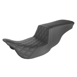 Saddlemen Tour Step-Up Front Lattice Stitch Seat - Harley-Davidson FLHR/FLHT/FLHX/FLTR Touring (2008-2024)